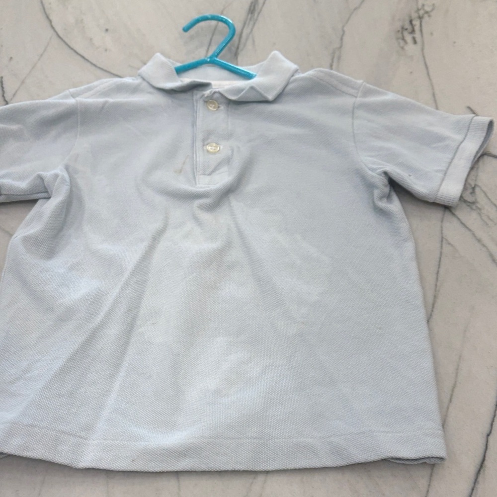 Classic White Kids Polo Shirt